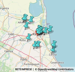Mappa Viale Palladio, 48124 Ravenna RA, Italia (8.77235)