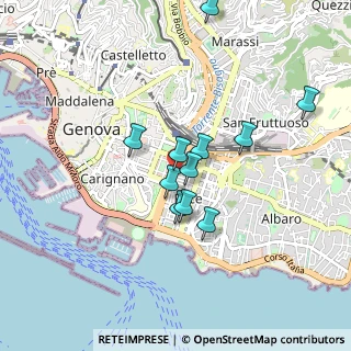 Mappa Via Savona, 16129 Genova GE, Italia (0.73091)