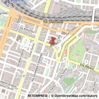 Mappa Corso Buenos Aires, 21/11, 16129 Genova, Genova (Liguria)