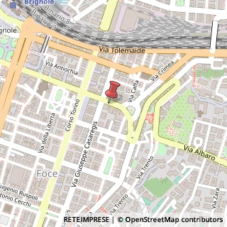 Mappa Corso Buenos Aires, 81R, 16129 Genova, Genova (Liguria)