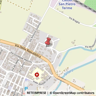 Mappa Via Gandhi, 5, 40024 Castel San Pietro Terme, Bologna (Emilia Romagna)