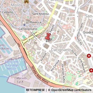 Mappa Via Fieschi,  22, 16121 Genova, Genova (Liguria)