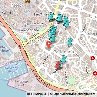 Mappa Piazza Carignano, 16128 Genova GE, Italia (0.232)
