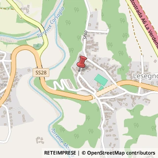 Mappa Via Pettiti, 5, 12076 Lesegno, Cuneo (Piemonte)