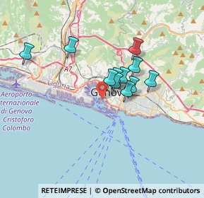 Mappa Via Al Molo Giano snc, 16123 Genova GE, Italia (2.60273)