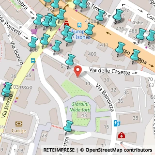 Mappa Via Bainsizza, 16147 Genova GE, Italia (0.10143)