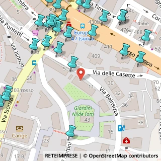 Mappa Via Bainsizza, 16132 Genova GE, Italia (0.09643)
