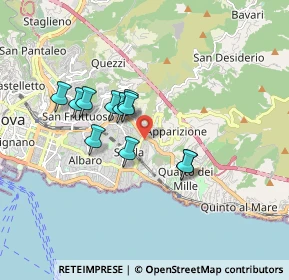 Mappa Via Bainsizza, 16147 Genova GE, Italia (1.4)