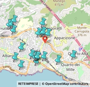 Mappa Via Bainsizza, 16147 Genova GE, Italia (1.0465)