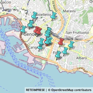 Mappa Via Lanfranconi.5, 16121 Genova GE, Italia (0.724)