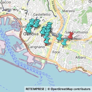 Mappa Via Lanfranconi.5, 16121 Genova GE, Italia (0.72)