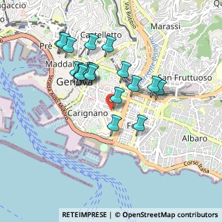 Mappa Via Lanfranconi.5, 16121 Genova GE, Italia (0.85158)