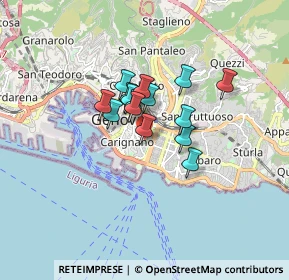 Mappa Via Lanfranconi.5, 16121 Genova GE, Italia (1.05667)