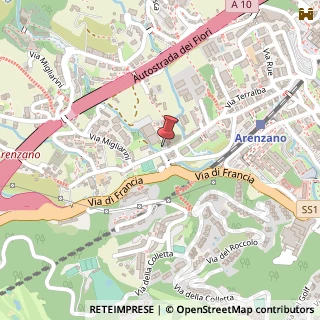 Mappa Via Terralba, 68, 16011 Arenzano, Genova (Liguria)