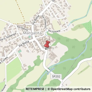 Mappa Via Gino Bertone,  19, 12040 Margarita, Cuneo (Piemonte)