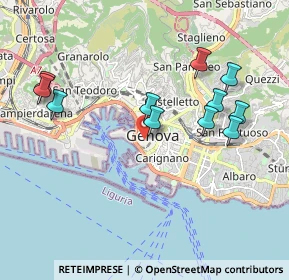 Mappa Vico Vegetti, 16123 Genova GE, Italia (2.00636)