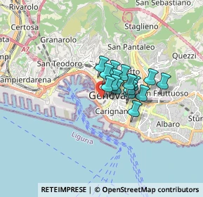 Mappa Salita di Mascherona, 16123 Genova GE, Italia (0.95438)