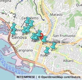 Mappa Brignole Fs, 16121 Genova GE, Italia (0.71308)