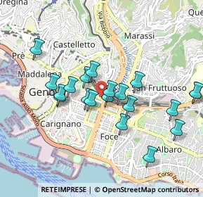 Mappa Piazza Giuseppe Verdi, 16137 Genova GE, Italia (0.872)