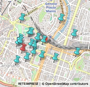 Mappa Piazza Giuseppe Verdi, 16137 Genova GE, Italia (0.4715)