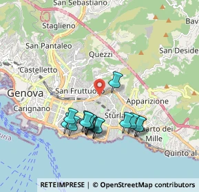 Mappa Via Antonio Pastore, 16131 Genova GE, Italia (1.746)