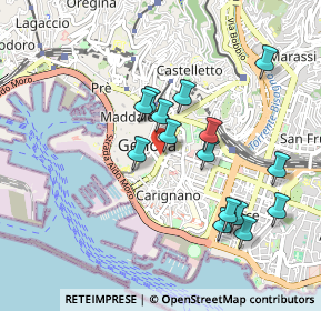 Mappa Via Morcento, 16121 Genova GE, Italia (0.878)