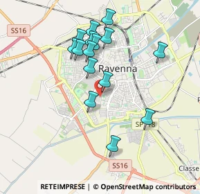 Mappa Via Sighinolfi, 48124 Ravenna RA, Italia (1.748)