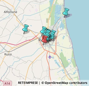 Mappa Via Sighinolfi, 48124 Ravenna RA, Italia (2.79917)
