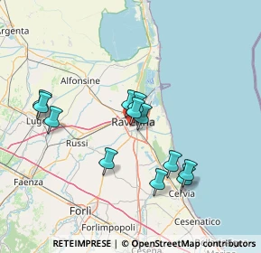 Mappa Via Sighinolfi, 48124 Ravenna RA, Italia (13.16167)