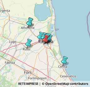 Mappa Via Sighinolfi, 48124 Ravenna RA, Italia (6.98182)