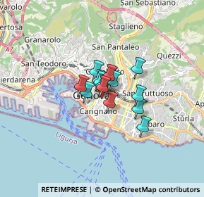 Mappa Scalinata Lorenzo De Ferrari, 16121 Genova GE, Italia (0.79214)