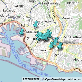 Mappa Via XX Settembre, 16128 Genova GE, Italia (0.5055)