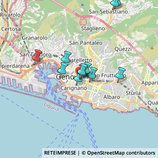 Mappa Via 20 Settembre, 16121 Genova GE, Italia (1.53091)