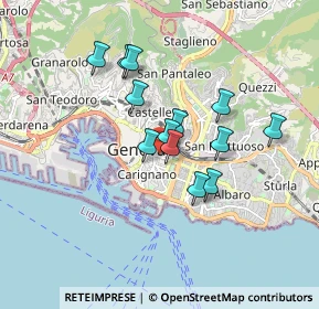 Mappa Via 20 Settembre, 16121 Genova GE, Italia (1.38)