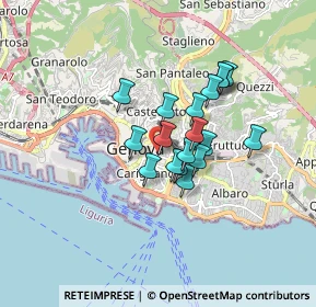 Mappa Via 20 Settembre, 16121 Genova GE, Italia (1.20222)