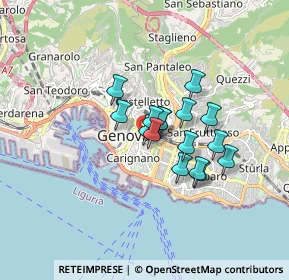 Mappa Via 20 Settembre, 16121 Genova GE, Italia (1.14938)