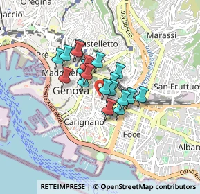 Mappa Via 20 Settembre, 16121 Genova GE, Italia (0.5485)