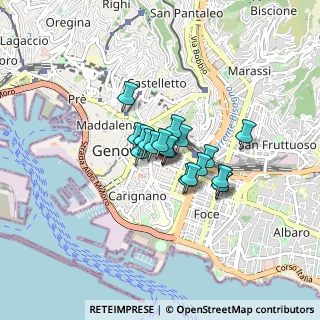 Mappa Via 20 Settembre, 16121 Genova GE, Italia (0.466)