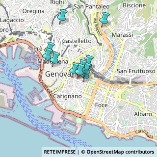 Mappa Via 20 Settembre, 16121 Genova GE, Italia (0.62909)