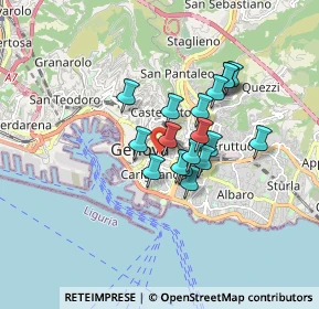 Mappa Coin Venti Settembre, 16121 Genova GE, Italia (1.24111)