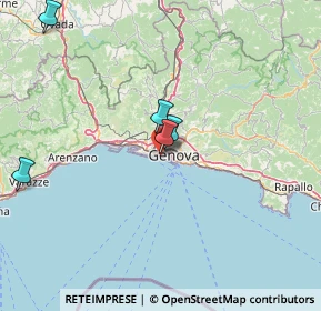 Mappa Via alla Lanterna, 16125 Genova GE, Italia (36.84333)