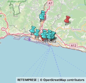 Mappa Via al Passo Nuovo, 16126 Genova GE, Italia (3.86167)