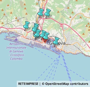 Mappa Via al Passo Nuovo, 16126 Genova GE, Italia (3.94077)