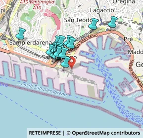 Mappa Via al Passo Nuovo, 16126 Genova GE, Italia (0.646)