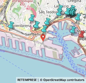 Mappa Via al Passo Nuovo, 16126 Genova GE, Italia (1.352)