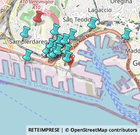 Mappa Via al Passo Nuovo, 16126 Genova GE, Italia (0.7915)