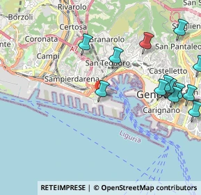 Mappa Calata Giaccone Pietro, 16126 Genova GE, Italia (2.67929)