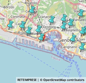 Mappa Via al Passo Nuovo, 16126 Genova GE, Italia (2.76278)