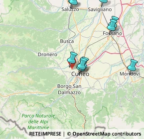 Mappa Via Cian 16 Frazione San Bernardo, 12010 Cervasca CN, Italia (22.75769)