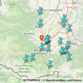 Mappa Via Cian, 12010 Cervasca CN, Italia (16.5765)